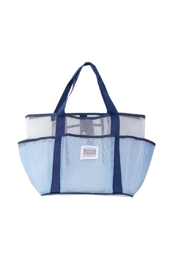 Large Mesh Beach Tote Bag for Women,Sandproof Quick Dry Pool Bag with Pockets,Lightweight Beach Essentials for Vacation,Swimming,Gym,Daily Mesh Beach Bags for Women