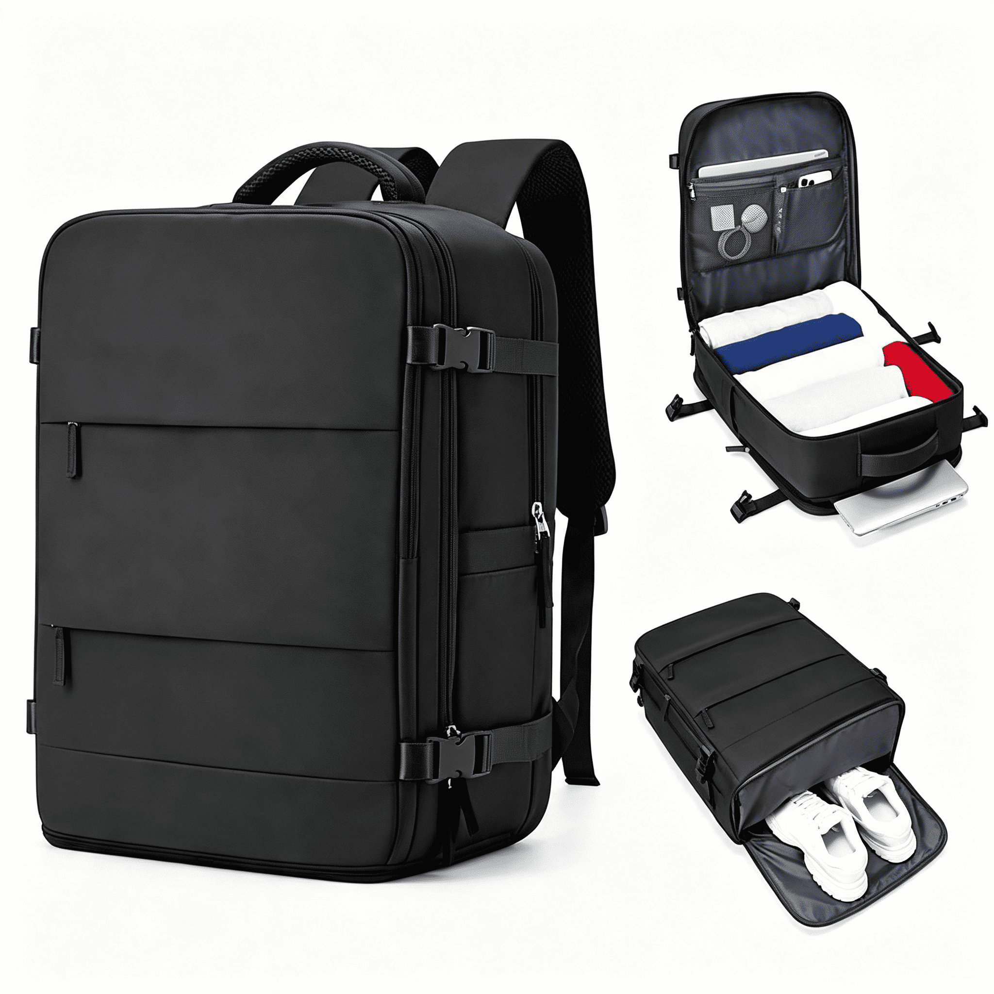 GASTROPOD Large Travel Backpack for Women Men Easyjet Cabin Bag 18X14X8 ...