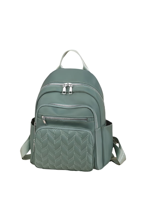 Leather Backpacks for Women Computer Laptop Bag Stylish Quilted Travel Purse College Pack