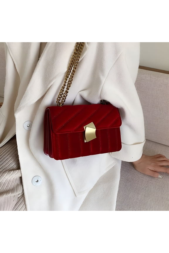 Luxury Handbags Women Bags Designer Shoulder Vintage Velvet Chain Evening Clutch Bag Messenger Crossbody Bags for Women