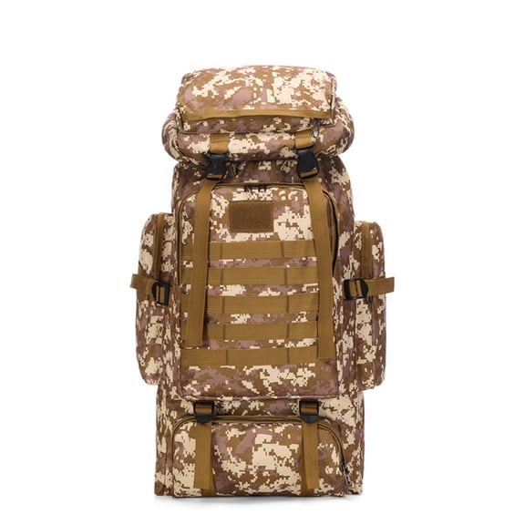GASTROPOD Military Backpack,80l Capacity Hunting Travel Backpack with Molle System,Waterproof Tactical Backpack for Camping Jungle Camouflage