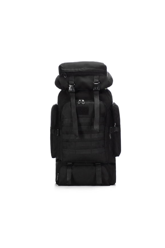 Military Backpack,80l Capacity Hunting Travel Backpack with Molle System,Waterproof Tactical Backpack for Camping Khaki