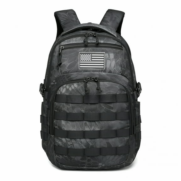 GASTROPOD Military tactical backpack, backpack for men black small tactical assault bag