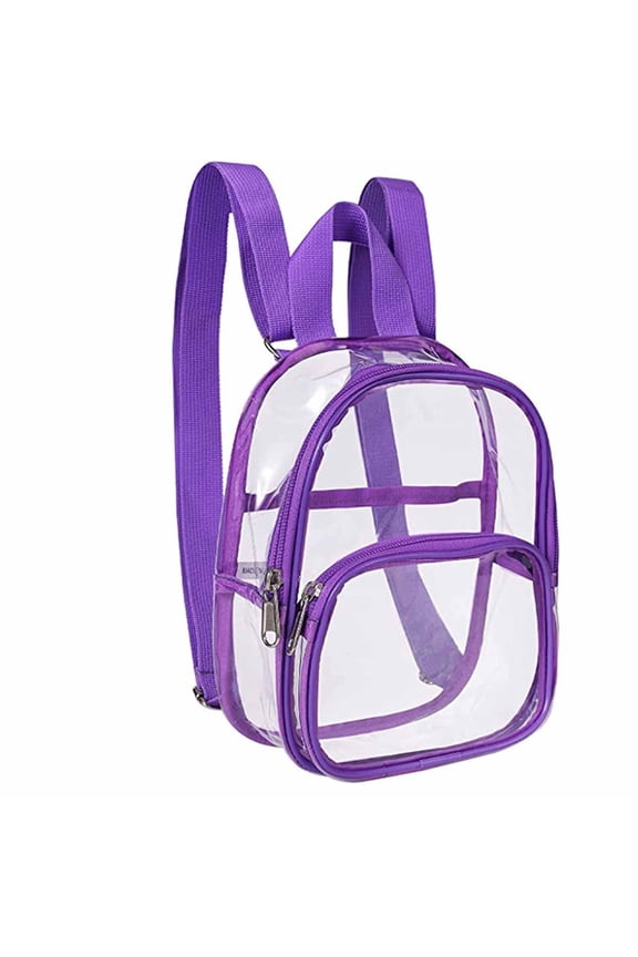 2026 New Mini Backpack,Compact Size Travel Backpack,Transparent Material Clear Backpack,Fashionable Look Waterproof Backpack,For Beach,Festival,Picnic,Hiking
