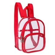 GASTROPOD Mini Backpack,Inner Pocket Travel Backpack,Valuable Storage Clear Backpack,Adjustable Straps Waterproof Backpack,