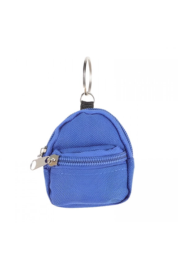 Mini Backpack-Shaped Keychain Pouch for Storage Mini Backpack Keychain
