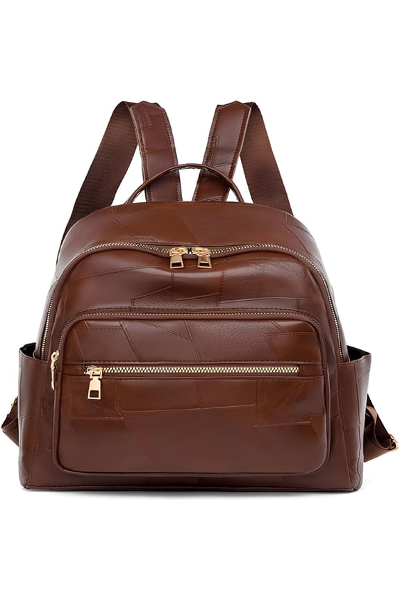 Mini Backpack for Women Lightweight Travel Backpack Light Brown Small Casual Backpack Personal Item Bag