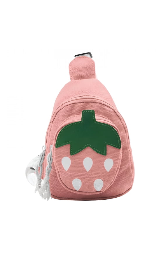 Mini Purse Girls,Cute Strawberry Purse Toddler Purse Kids Purse Girls Purse for Little Girls Kids Wallet Shoulder Bag for Girls Girls Girls' Fashion Kids Christmas Gifts,Pink