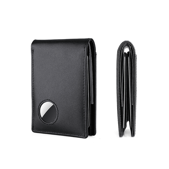 GASTROPOD Minimalist Wallet for Men,Stylish Leather Wallets for Men,Premium Mens Bifold Wallet,Black