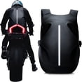 thumbnail image 1 of LADYGYM 40L Waterproof Bike Backpack for Men, Black, Waterproof Travel Backpack, 1 of 7