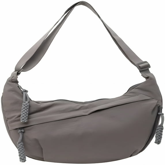 GASTROPOD Nylon Crescent Crossbody Bag for Women Shoulder Tote Handbag Casual Sling Bag Dumpling Purse Bag for Outdoor Travel