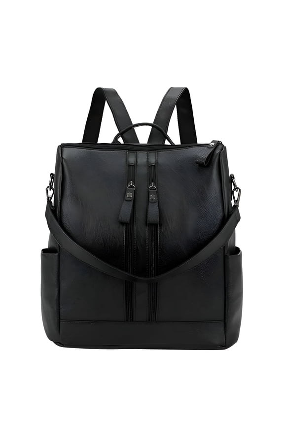 Pu Leather Backpack Purse for Women Multi-Pocket Travel Backpack Outdoor Large Backpack Shoulder Bag