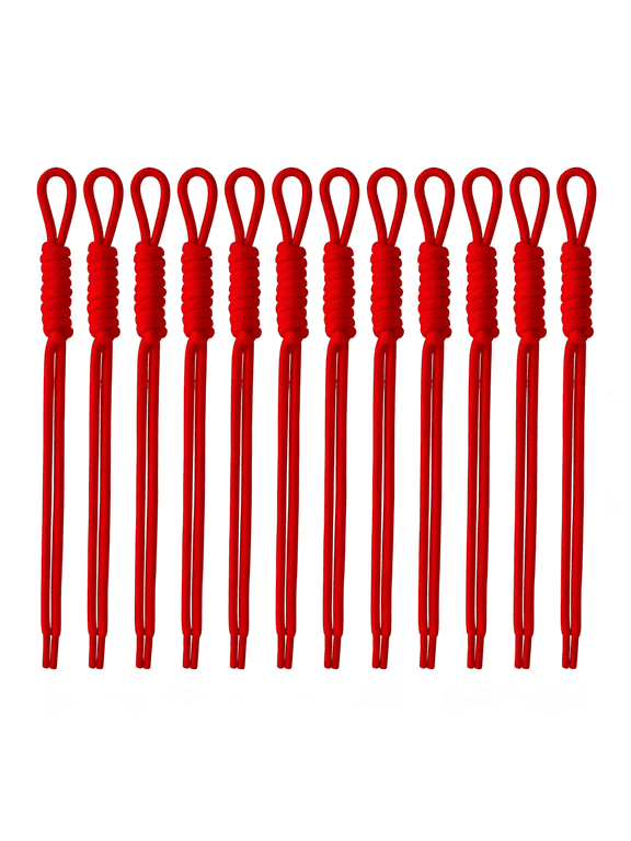 Paracord Rope Keychain,Paracord Keychain Bag Charms,Braided Rope Knot Key Chain for Handbag Purse Backpack Braided Rope Knot Red Keychain