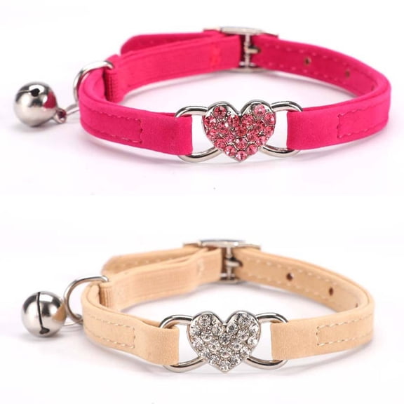GASTROPOD Pet Collar,Eye-Catching Design Cat Collar Breakaway,Soft and Comfortable Kitten Collar,Adjustable Length Cat Collar with Bells,