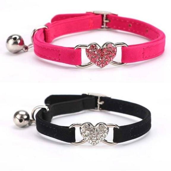 GASTROPOD Pet Collar,Versatile Use Cat Collar Breakaway,Adjustable Length Kitten Collar,Attractive Design Cat Collar with Bells,