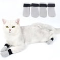 thumbnail image 1 of GASTROPOD Pet Supplies Cat Booties AntiScratch Mittens 4 PCS Breathable Adjustable Cat Covers Scratch Gloves for Indoor Use During Bathing and Nail Trimming, 1 of 4