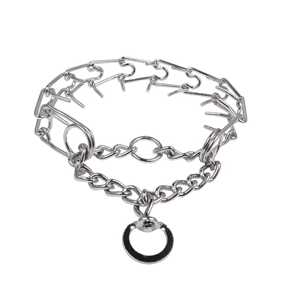 GASTROPOD Pets Prong Pinch Training Collar Durable Collar for All Dogs (3.0mm-50cm)