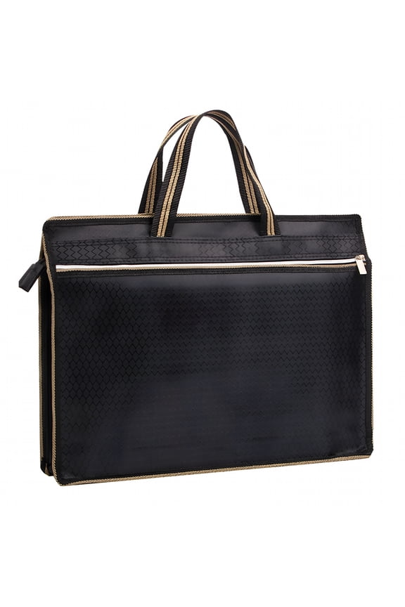 Portable Briefcase with Handle - Anti-stain Notebook Storage Handbag for Daily Use