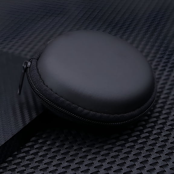 GASTROPOD Portable Zipper Hard Carrying Case Storage Bag for Headphones/Headsets/iPod/MP3 (Black)