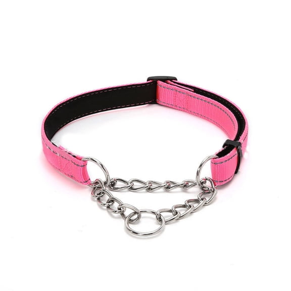 GASTROPOD Prong Collar,Adjustable Training Collar for Dogs,Reflective Nylon Dog Prong Pet Collar for Leash Training