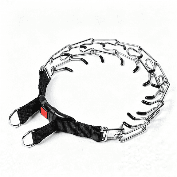 GASTROPOD Prong Collar for Dogs Training Collar,Adjustable P" Collar with Quick Release Buckle for Small Medium Large Dogs,No Pull Dog Collar (Packed with One Extra Links)