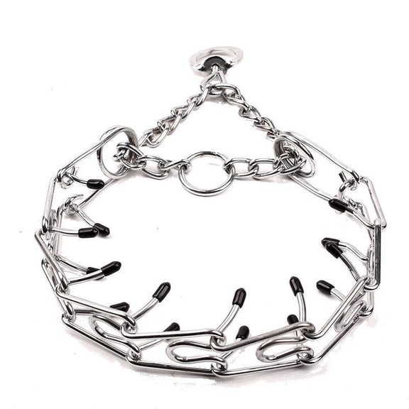 GASTROPOD Prong Collar for Large Dogs,Corrosion-Resistant Ecollars for Dog Training,Slight Inclined Barbed Design Dog Choker Collar,Easy to Wear Dog Training,