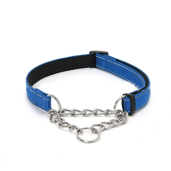 GASTROPOD Prong Collar,Safe Adjustable Dog Training Collar,Reflective Nylon Prong Collar for Behavior Control