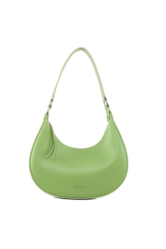 Pu Leather Crescent Shoulder Bag for Women Designer Tote Bags Handbag Purse Casual Dumpling Underarm Satchel