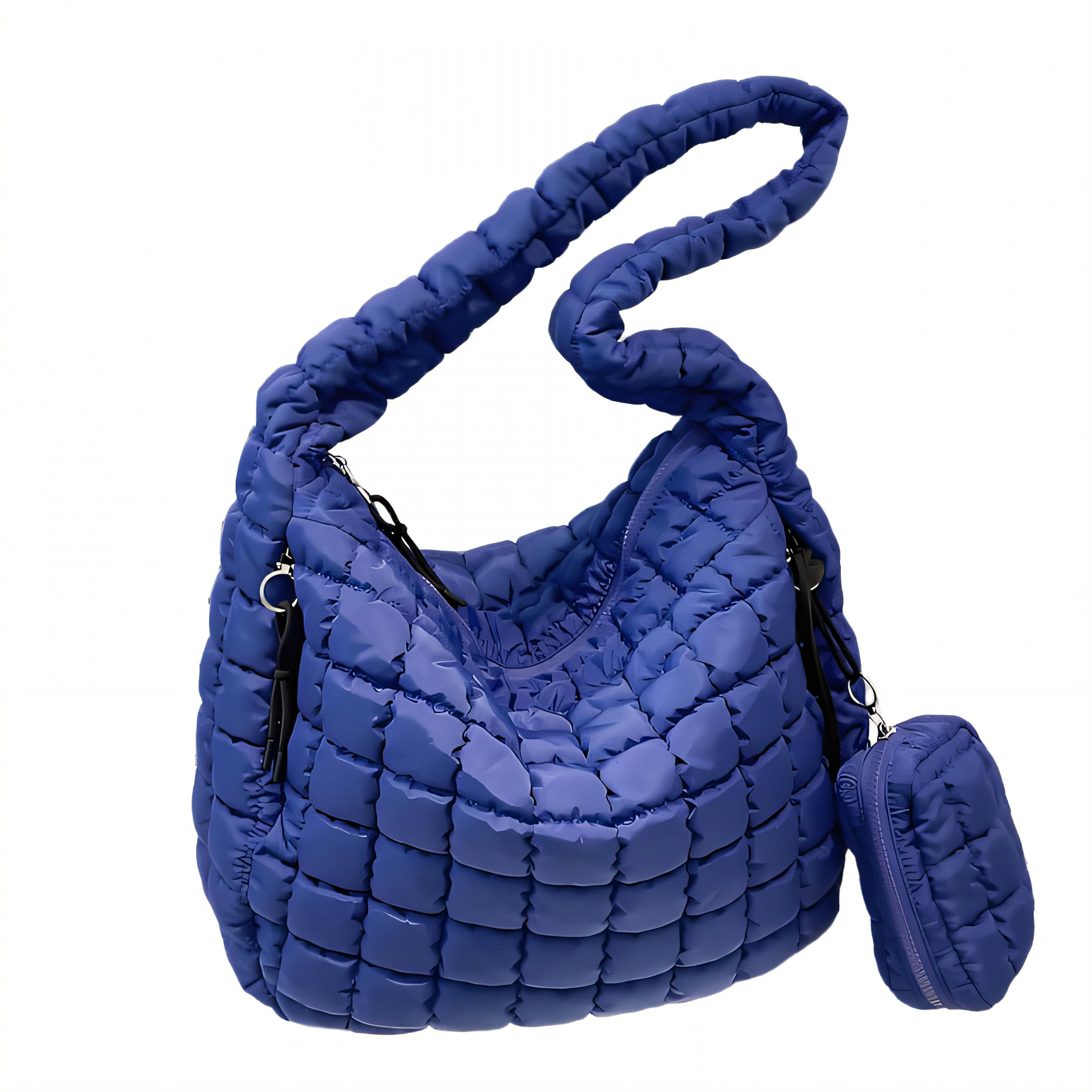 Dr.PUFFY GASTROPOD Puffy Tote Bag,Zipper Closure Puffer Purse,Ladies' Bag