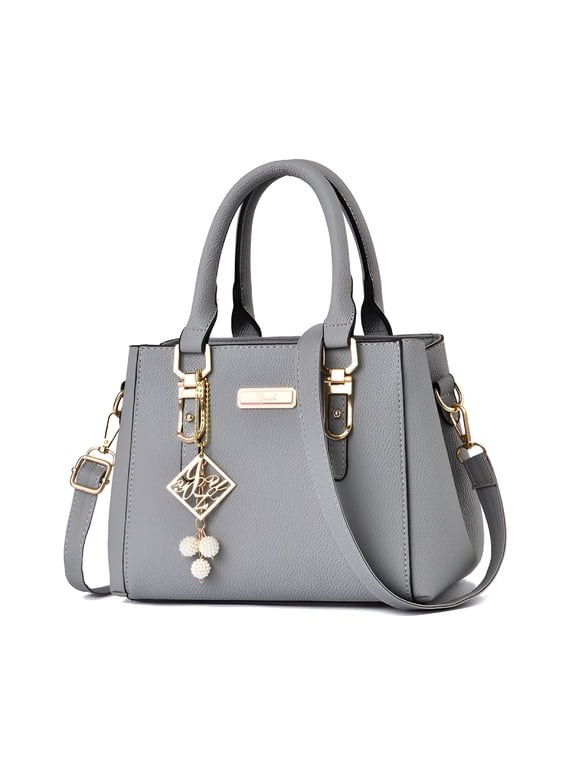 Purses and Handbags for Women Tote Shoulder Bag Satchel Black Purse Pu Leather Top Handle for Ladies