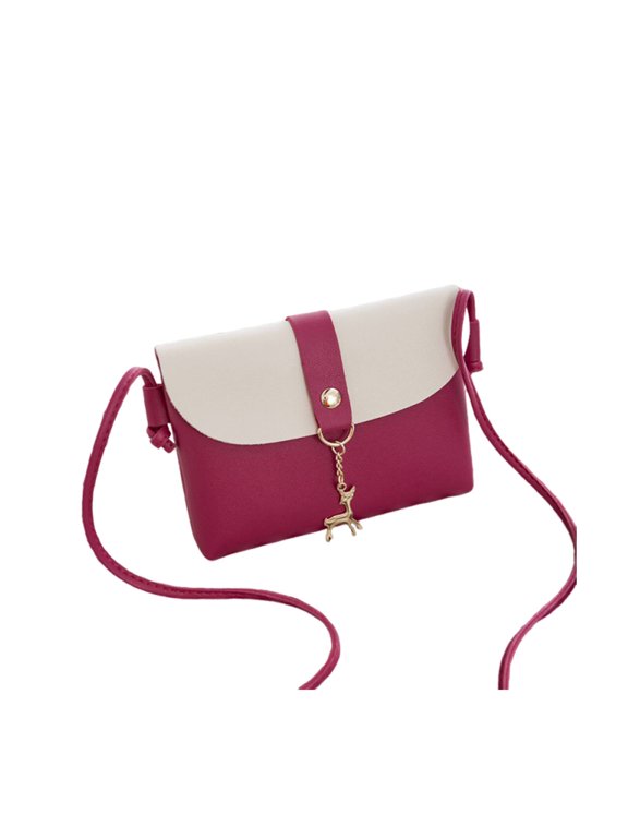 Purses for Women,Clamshell Style Small Purses for Women,High Plasticity Cross Body Purse,Red