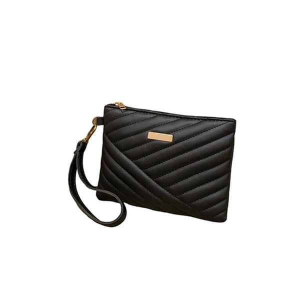 GASTROPOD Purses for Women,PU Tote Bag,Embroidered Clutch Bag,Black