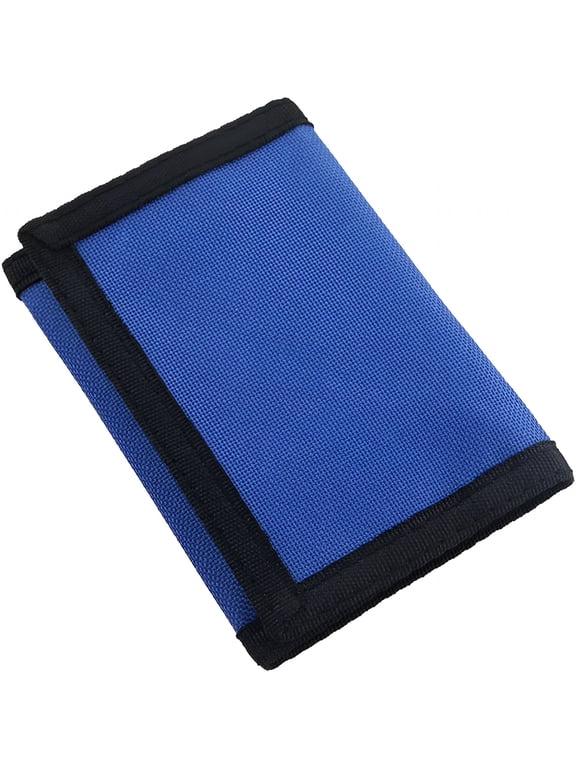 RFID Blocking Canvas Wallet, Trifold Nylon Billfold for Men