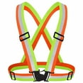 thumbnail image 1 of GASTROPOD Reflective Vest Running Vest Reflective Running Gear Adjustable Shoulder Straps High Visibility Safety Vest 10x20x4cm,Multicolor, 1 of 3