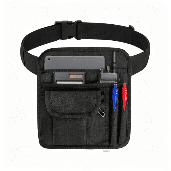 GASTROPOD Server Waist Pouch,Restaurant Waitress Accessories Bag,Utility Money Bag Working Serving Apron for Waiter Waitress, Waist Pouch