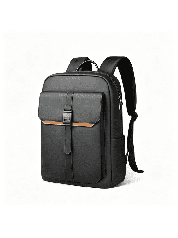 Slim Laptop Backpack for Men Women | Lightweight Business Backpacks 15.6 Inch Water-Resistant Computer Bag for College Work Daily Lightweight Slim Laptop Backpack