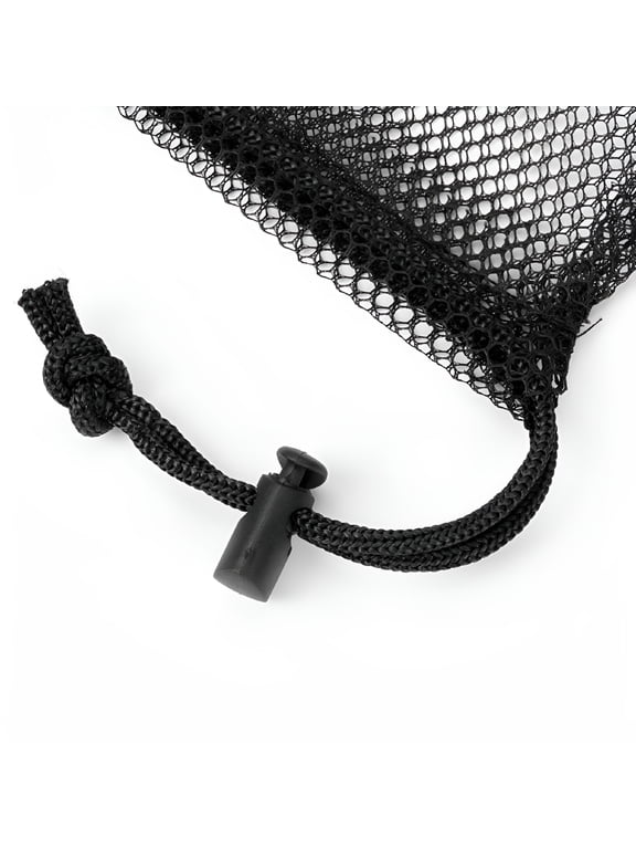 Small Mesh Camping Bags,Drawstring Bag Durable Mesh Small Storage Bags Drawstring Mesh Bag for Toys Laundry (11*10.2in)