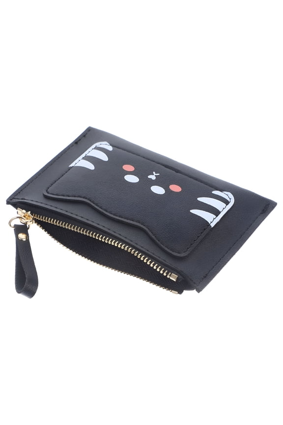 Small Pink Purse Kids Wallets Girls Wallet Cat Wallet Cartoon Money Bag Short Miss Woman