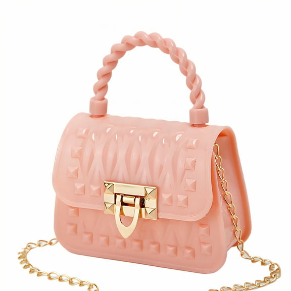 GASTROPOD Small Purses for Women Crossbody,Fashionable Clutch Purse,Detachable Chain Small Handbags for Women,Pink