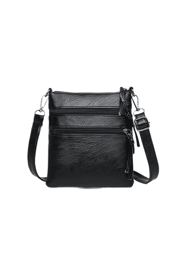 Small Purses for Women Crossbody,Stylish Leather Sling Bag for Women,Convenient Small Bags for Women with Multiple Zippered Compartments