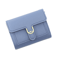thumbnail image 1 of GASTROPOD Small Wallets Woman,Short High-End Handbag Card Holder Walletfor Women,Fashionable Coin Purse Small Walletfor Women,Walletfor Girls,Blue, 1 of 2