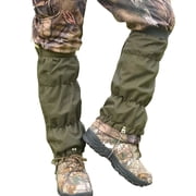 GASTROPOD Snake Gaiters Snake Bite Protection for Lower Legs Outdoor Hiking Waterproof Adjustable Boots Cover Legging Gaiters for Camping Fishing