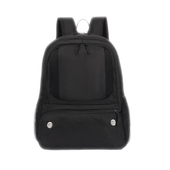 AOMRCOL Soccer Bag,Spacious Interior Basketball Bag,Personal Items Basketball Backpack,Black