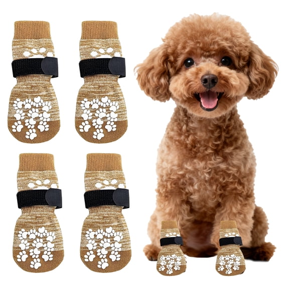 GASTROPOD Soft Socks Prevent Licking Paws for Canine, Cute Dog Costume Stocking, Paw Protectors for Hot Pavement, Dog Socks for Paws