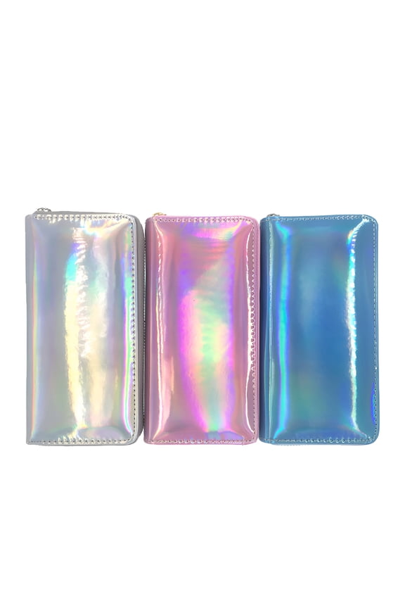 Sparking Sequins Wallet Women Long Purse Female Clutch Bag Purses Zipper Phone Pocket Coin Purse Shining Money Purse Silver