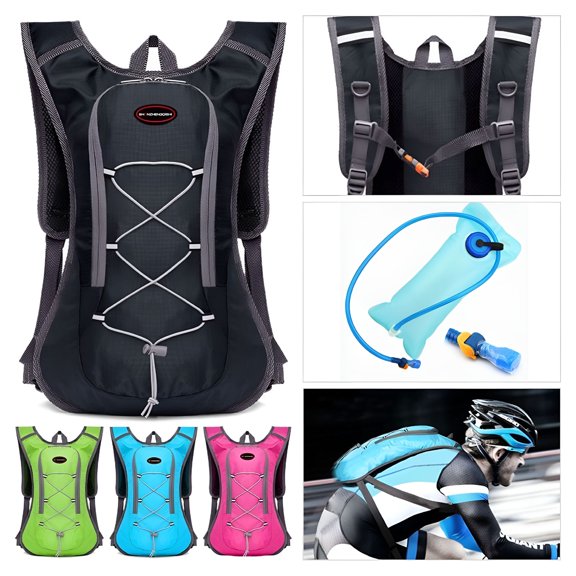 GASTROPOD Sport Vest Hydration Backpack 2L Water Bladder Bag For Cycling Hiking Running, Blue