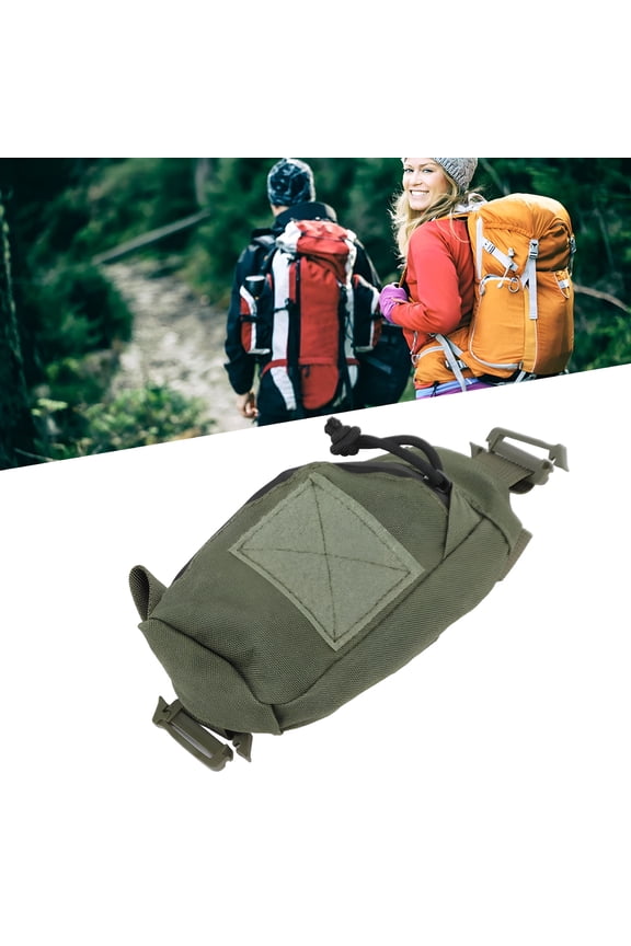 Strap Pack Clip On Pouch EDC Tools Sundries Accessory Bag Backpack Shoulder Strap Pocket Backpack Attachment for Hikers, Travelers, Students, and Commuters