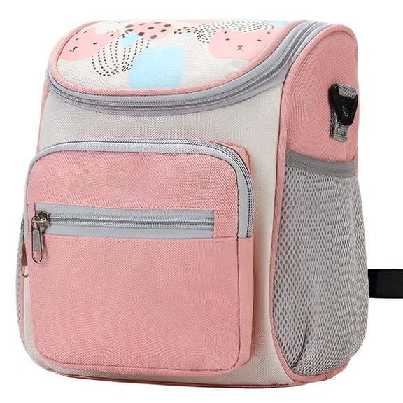 GASTROPOD Stroller Diaper Bag Backpack, Lightweight Baby Bag with Hidden Rear Zipper and Insulated Pockets for Travel