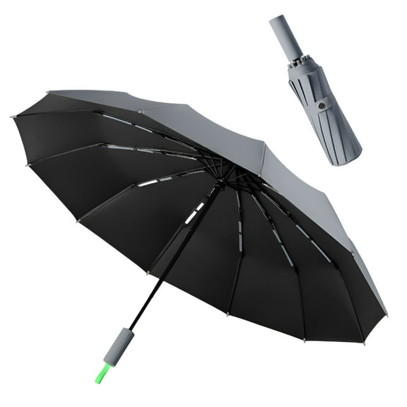 GASTROPOD Super Strong Windproof Automatic Folding Men Umbrella,72/80 Bone Reinforced,Large Rainproof Sun UV Protection Umbrellas Women,Large Umbrellas for Rain Heavy Duty