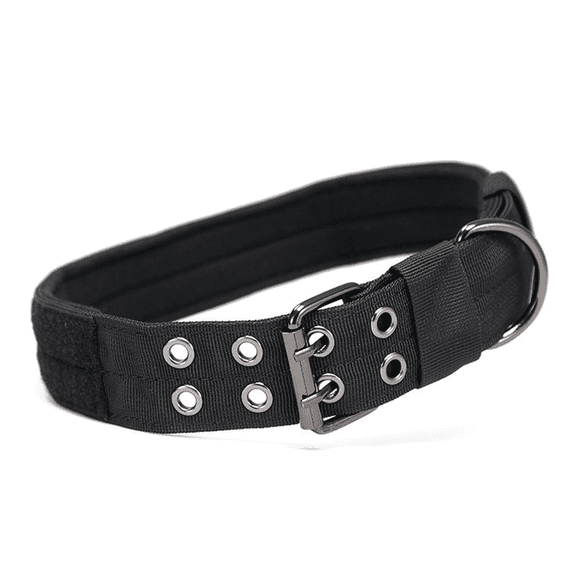 GASTROPOD Tactical Dog Collar,Dog Collar with Durable Metal Buckle ,Dog Collar for Outdoor Activities and Training,Adjustable Nylon Dog Training Collar